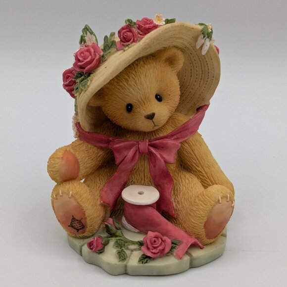 Cherished Teddies Janet "You're Sweet As A Rose" (336521) 1997 - Picture 1 of 8